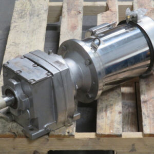 STERLING XB0034PCA SS Motor Eléctrico W Engranaje Reductor